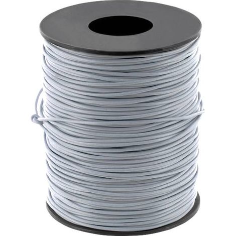 econ connect KD05GR100 Fil de câblage 1 x 0.2 mm² gris 100 m C892252