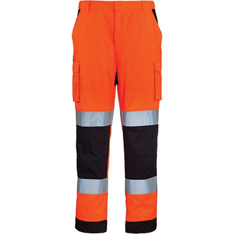 Pantalón de seguridad Coverguard Patrol de alta visibilidad - S - Arancione