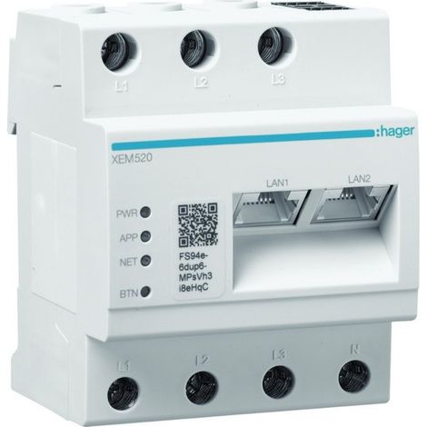 Witty accessoire Gestionnaire pour 20 points de charge connectable opérateur - HAGER XEM520