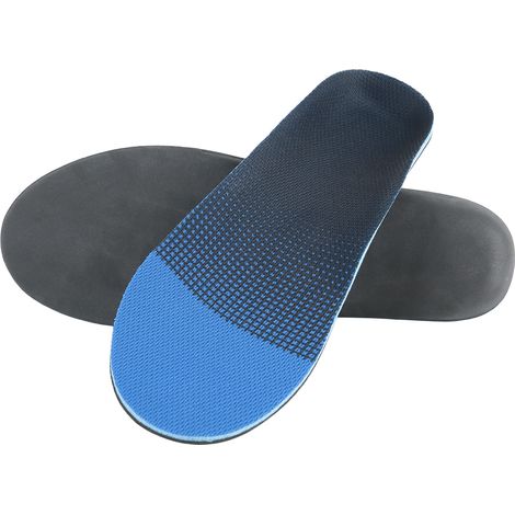 Support plantaire orthopédique amorti anti-douleur, correction pied plat, coussinet semelle unisexe, taille XL 46-47, soulagement pression (1/5)