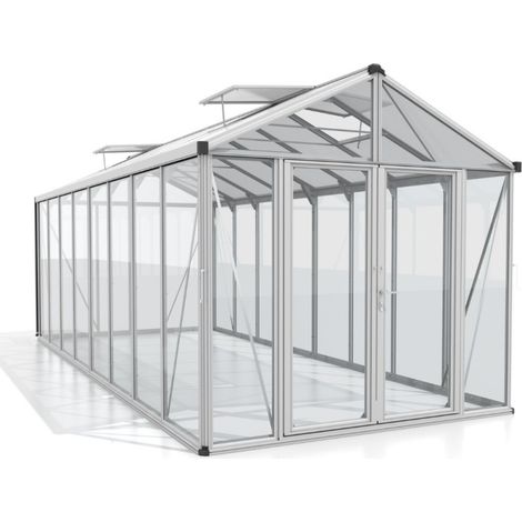 Serra Vitavia Zeus 15700 vetro e Policarbonato 10 mm 258x614x250 cm