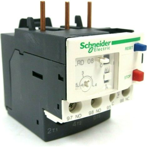 SCHNEIDER LRD08 TeSys LRD - thermal protection relay - 2.5..4A - class 10A
