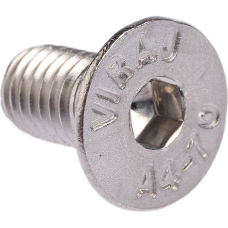 Vis à six pans creux, M8 x 16mm, tête Vis fraisée à tête creuse hexagonale, en Acier Inoxydable ( Prix pour Boîte de 25 ) (1/3)