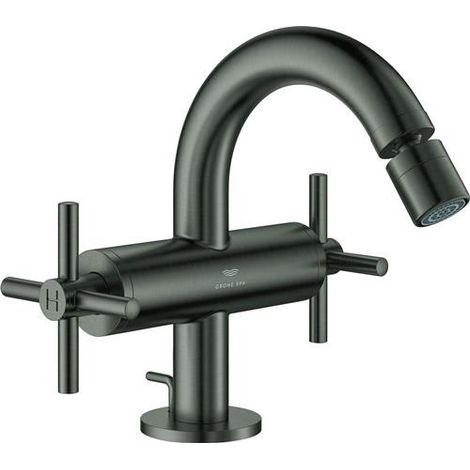 Grohe Atrio Mélangeur monotrou Bidet Anthracite, 24353AL0