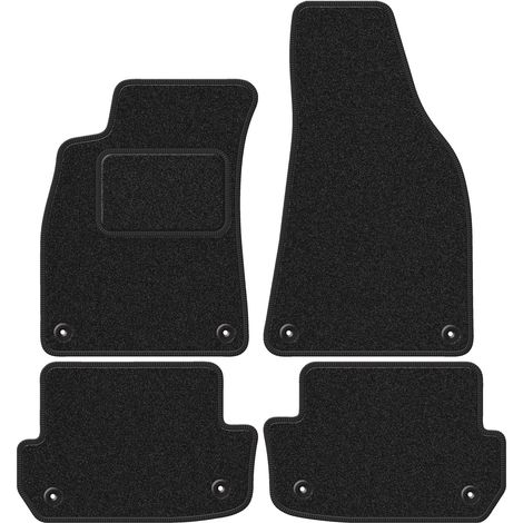 Velours-Fußmatten für: Audi A4 B6 Cabrio (2002-2006) anthra