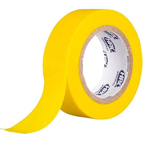 Ruban adhésif HPX pour auto IY1910 / 19mm x 10m jaune Neuf (1/2)