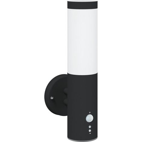 Applique murale extérieure noire, 15 x 7,5 x 33 cm (1/4)