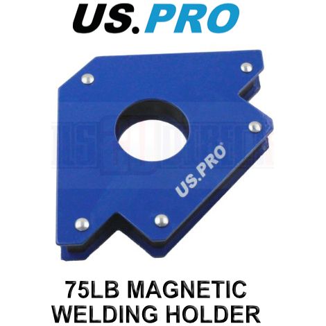 US PRO Welding Magnet X2 75lb Right Angle Square Holder Soldering Welder 6742 (1/3)