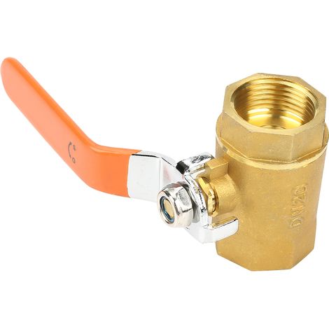 DN20 3/4" BSP Messing-Kugelhahn, 1,6 MPa, für Wasser, Öl und Gas (1/5)