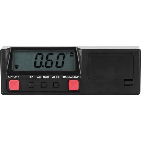 Inclinómetro magnético electrónico, pantalla digital, medidor de ángulo, transportador de precisión (1/5)