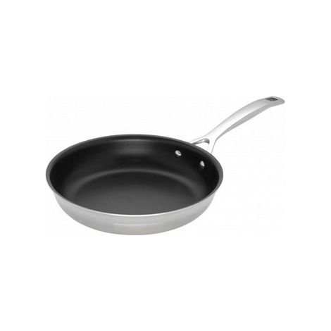 Le Creuset Poêle Anti-adhérente, Ø 24 cm, Inox 3-ply Intégral, Sans PFOA, Compatibl...