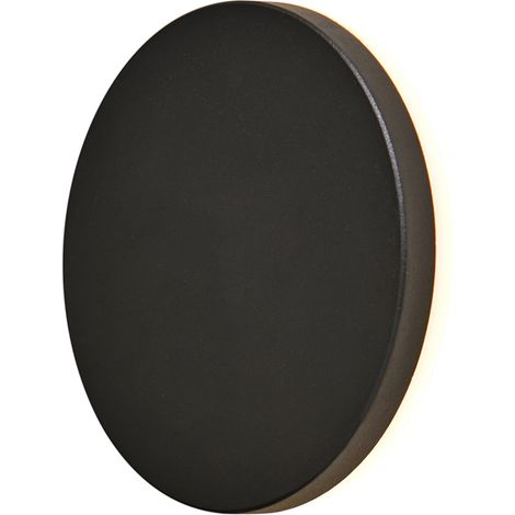 Litecraft Diosa Outdoor Round Wall Light 9 Watt Cool White LED – Anthracite (1/5)