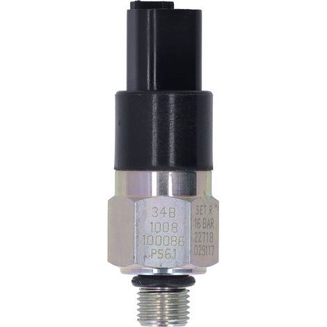 Remplacement du pressostat Transducteur de pression d'excavatrice LIUGONG Interface standard en métal Installation facile (22718 (16 bar)) (1/5)
