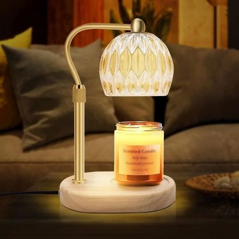 (Multicolore)Lampe à bougie - Non spécifié - 250W - Minuterie - Gradateur - Verre et métal (1/4)