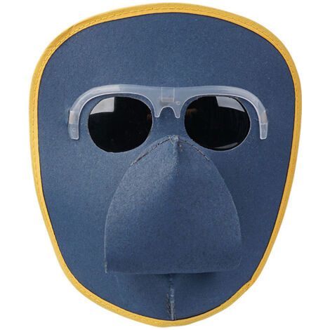 BUNTHAUS Masque de Protection Masque de soudage Lunettes en Cuir de Vache Lunettes de soudage Masque de soudage Masque de soudage Masque de Protection de soudage Masque de Machine de soudage (1/3)