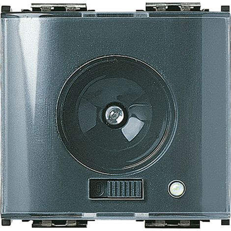 VIMAR - 16450 Taschenlampe + 230V-Ladebuchse, grau