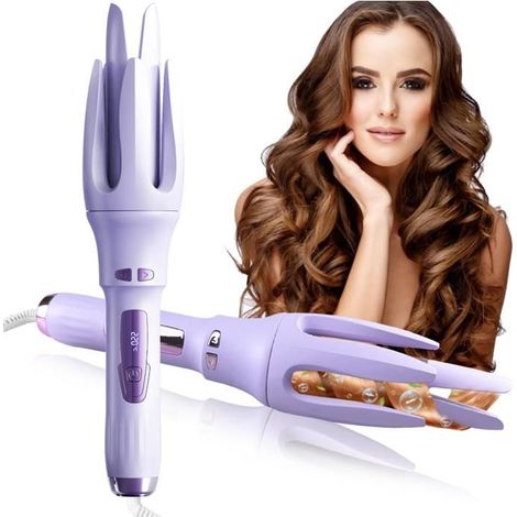 Fer à friser automatique – Coiffage facile, soin doux – Pour cheveux – Céramique (1/5)