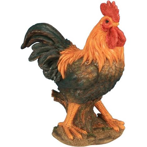 Coq PM orange 30 cm