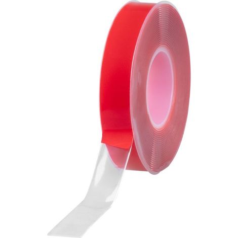 Band Strend Pro, 19 mm, L-5 m, doppelseitig, klebend, Acryl, Montageband
