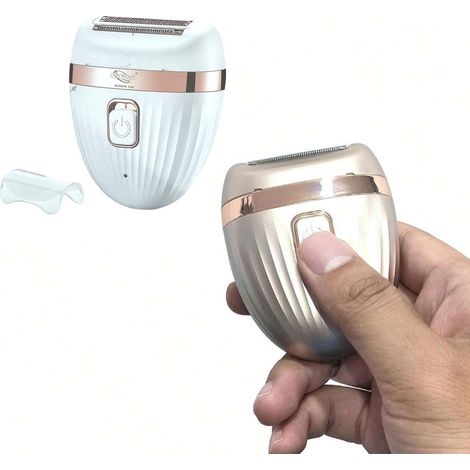 ÉPILATEUR RECHARGEABLE POUR POILS DU VISAGE, JAMBES, AISSELLES, GINGEMBRE SK-150 (1/5)