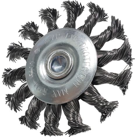 KS Tools Stahldrahtrundbürste 0,5 mm, Ø 75 mm