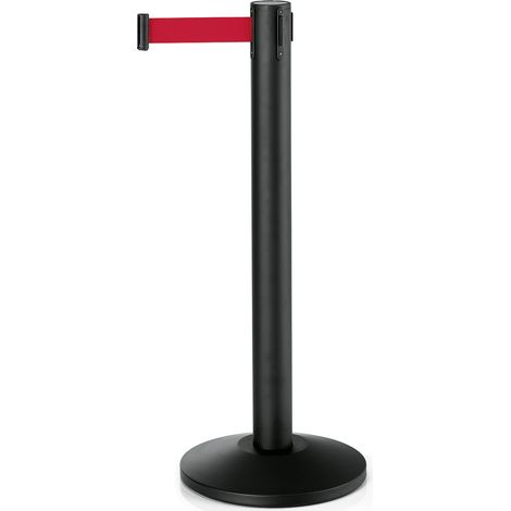 Poteau de barrage en Acier Inoxydable rouge  L 4500 mm 1 Was Germany