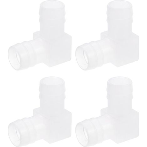 90 Degree Elbow Pipe Fitting 11/16"(18mm) 4 Pieces (1/5)
