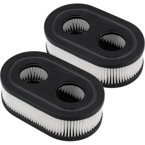 Lot de 2 filtres à air pour tondeuses Briggs & Stratton séries 550E, 550EX Eco-Plus et 575EX. Remplace les moteurs 5432, 5432K, 798452, 593260, 093000er et 09P0000er. (1/4)