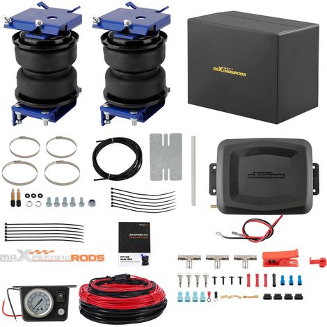 Luftfederung + 12V Kompressor Controller Kit for Dodge Ram 1500 RWD 4WD 09-18