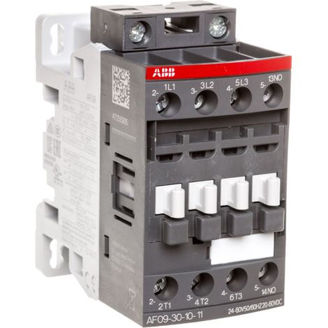 Contactor de potencia 9A 3P 4kW 24-60V CA 20-60V CC 1Z 0R AF09-30-10-11 1SBL137001R1110