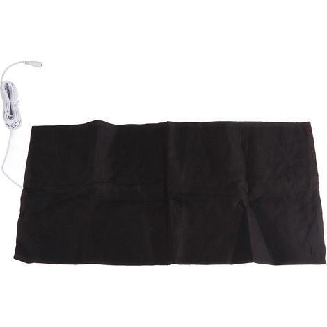 Coussin chauffant électrique 60x30cm DC 12V connecteur femelle 5521 pour lit et maison (1/5)