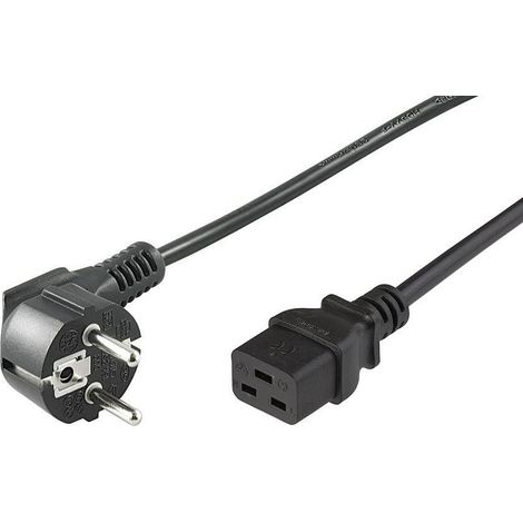 MicroConnect Schuko-Stromkabel -C19 0,5 m
