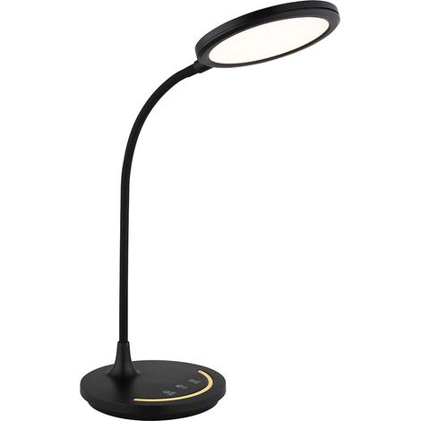 Tischleuchte Tischlampe Wohnzimmerlampe CCT Touchdimmer Flexo LED H 38,3 cm