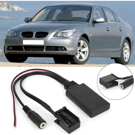 Module Bluetooth 12 broches pour voiture avec microphone et kit mains libres, compatible avec BMW X3, X5, Z4, E83, E85, E86, E39 et E53 (1/5)