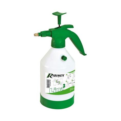 Ribimex – Pulvérisateur à pression 2 L – Soupape de sûreté 2,5 bars – Buse laiton – Pour espaces confinés – PRP021P