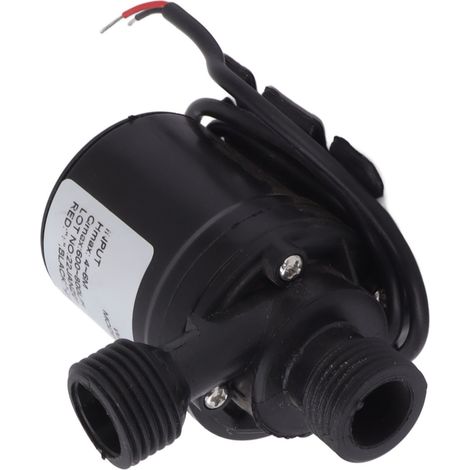 Pompe à eau submersible étanche à haute pression hydraulique, ultra silencieuse, pour micro-fontaine et aquarium, 24 V CC, 38 W (1/5)
