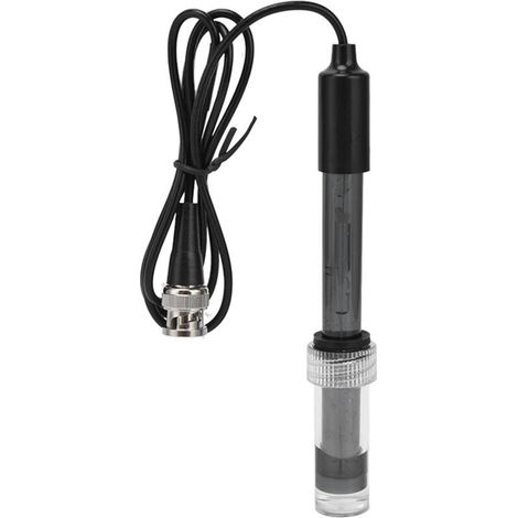 Sonde d'électrode PH Connecteur BNC Électrode plate PH adaptée à l'eau potable, aux piscines, aux aquariums, à l'aquaculture, à l'irrigation et aux laboratoires 0,75 m (1/5)