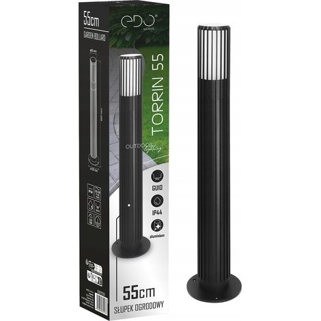 Borne lumineuse extérieure TORRIN 55cm IP44 GU10 220-240V noir EDO777716 EDO Solutions