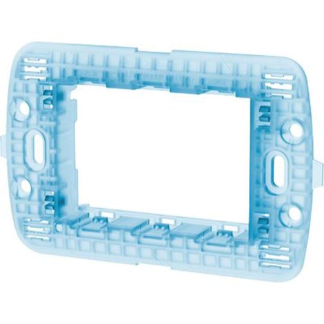 SUPPORTO FRUTTI ABL - PC BLU POSTI 3 - 8 pezzi