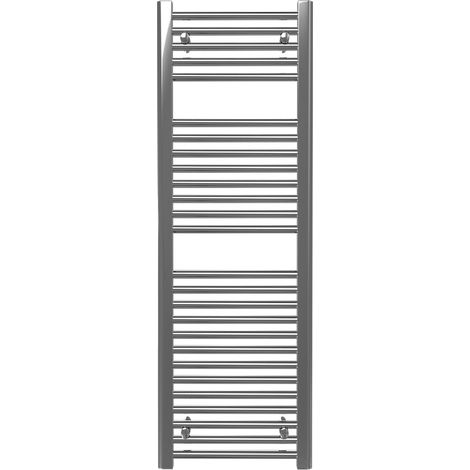 RADOX Sèche-serviette eau chaude mural vertical - SCALA N CHROME - 1200 x 400 mm - 26 tubes - 461 W (1/3)