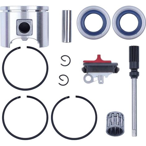 46mm Piston anneau palier pompe à huile Kit joint spi pour Husqvarna 55, 55 rancher pièces moteur tronçonneuse (1/5)