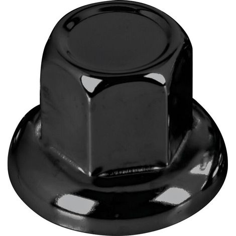 American, Set 40 copribulloni testa piatta in acciaio inox - Ø 32 mm - Nero (1/5)