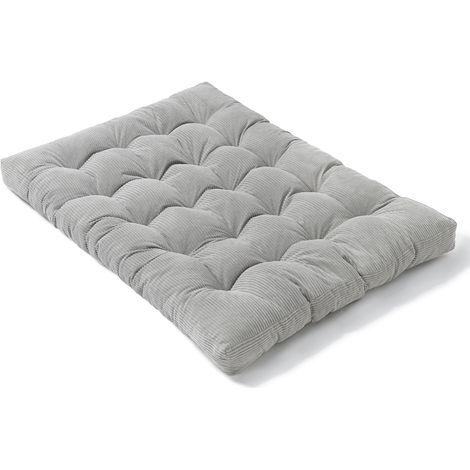 Matelas Futon - 160x200 cm Gris clair Bananair