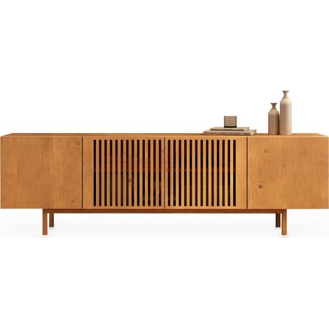 Meuble TV 180 cm LINN Chêne (1/5)