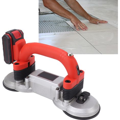 Levigatrice a vibrazione per piastrelle - Levigatrice a doppia ventosa, diametro 11,5 cm - 28000 giri/minuto, senza fili (1/4)