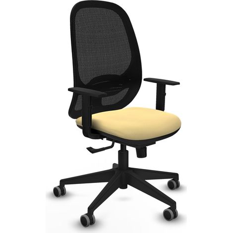 Silla de oficina piqueras y crespo Cilanco negro espuma alta densidad (1/2)