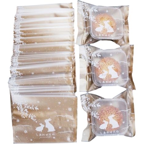 200 emballages pour bonbons, 10 x 13,5 cm, en cellophane, prédécoupés et antiadhésifs, pour bonbons, thé et biscuits..../ (1/5)