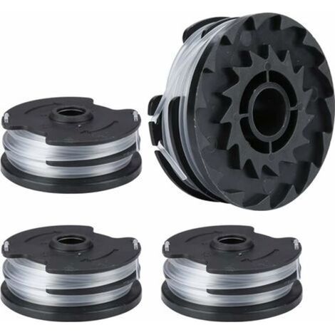 [NEVER USED] Nylon spool compatible with Parkside LIDL battery PRTA 20-Li C3 A1B2 PRT 550 A1 A3 PRT 300 A1 lawn mower spare parts (4 pieces)
