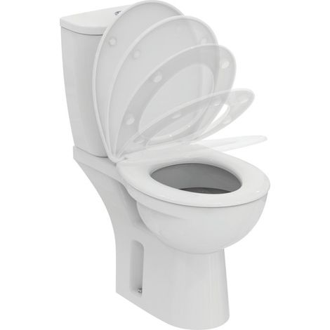 Porcher – Pack WC suspendu Ulysse – Sortie horizontale – Double chasse 3/6 L – Dimensions cuvette 360x650x405 mm – Kit de fixation inclus (1/3)