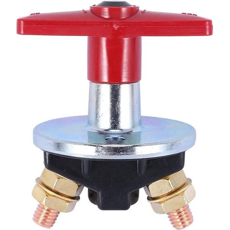 Isolateur de batterie à clé fixe de 1500 ampères, interrupteur de mise à mort 12V / 24V, interrupteur électrique robuste, accessoires de voiture, outil 1 pièces